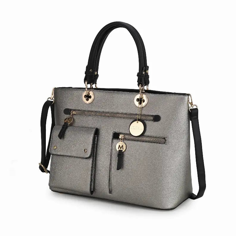 Julia Multi-Pocket Satchel MKF Collection by Mia K.
