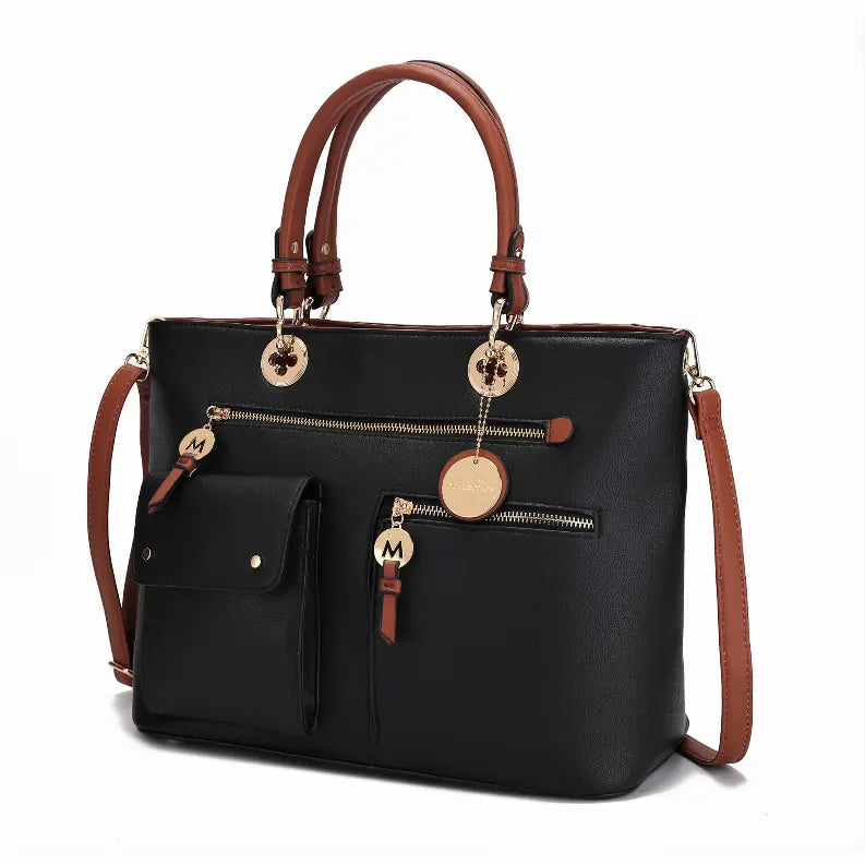 Julia Multi-Pocket Satchel MKF Collection by Mia K.