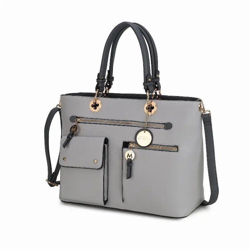 Julia Multi-Pocket Satchel MKF Collection by Mia K.