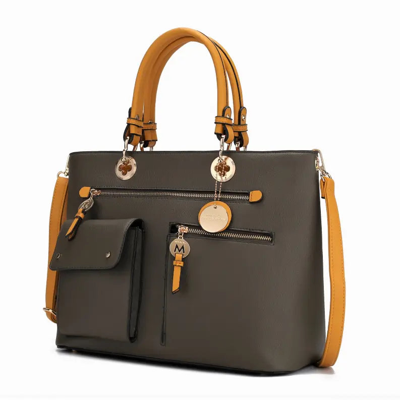 Julia Multi-Pocket Satchel MKF Collection by Mia K.