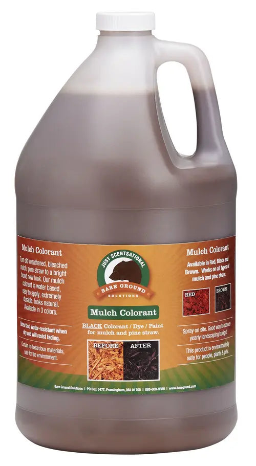 Just Scentsational Brown Bark Mulch Colorant Gallon Bare Ground