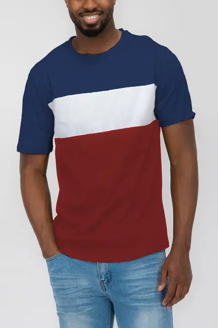 Justin Color Block Tee WEIV