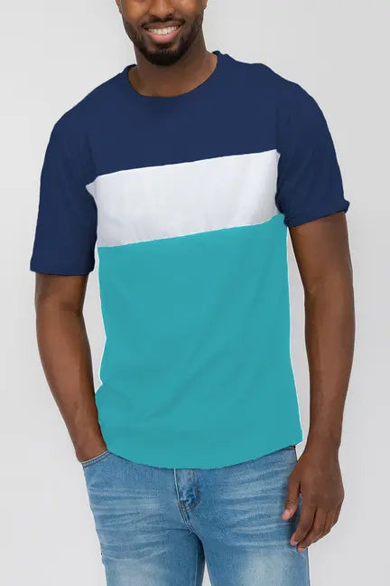 Justin Color Block Tee WEIV