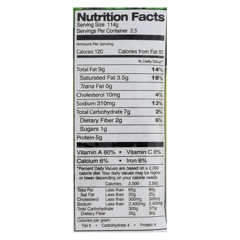Jyoti Cuisine India Saag Paneer - Case Of 6 - 10 Oz. Jyoti Cuisine India