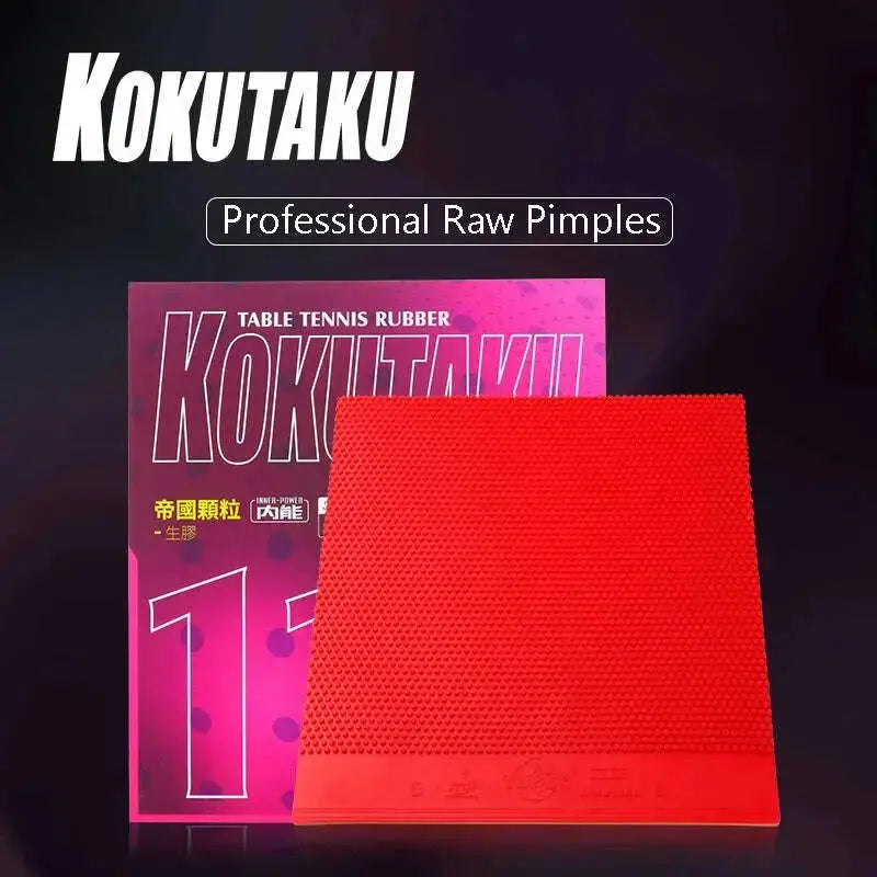 KOKUTAKO-110-Raw-Pips-Table-Tennis-Rubber-Pimples-In-Black-Red-Tuple-110-Professional-Ping-Pong-Rubber-with-High-Density-Sponge-FreeDropship-335241355