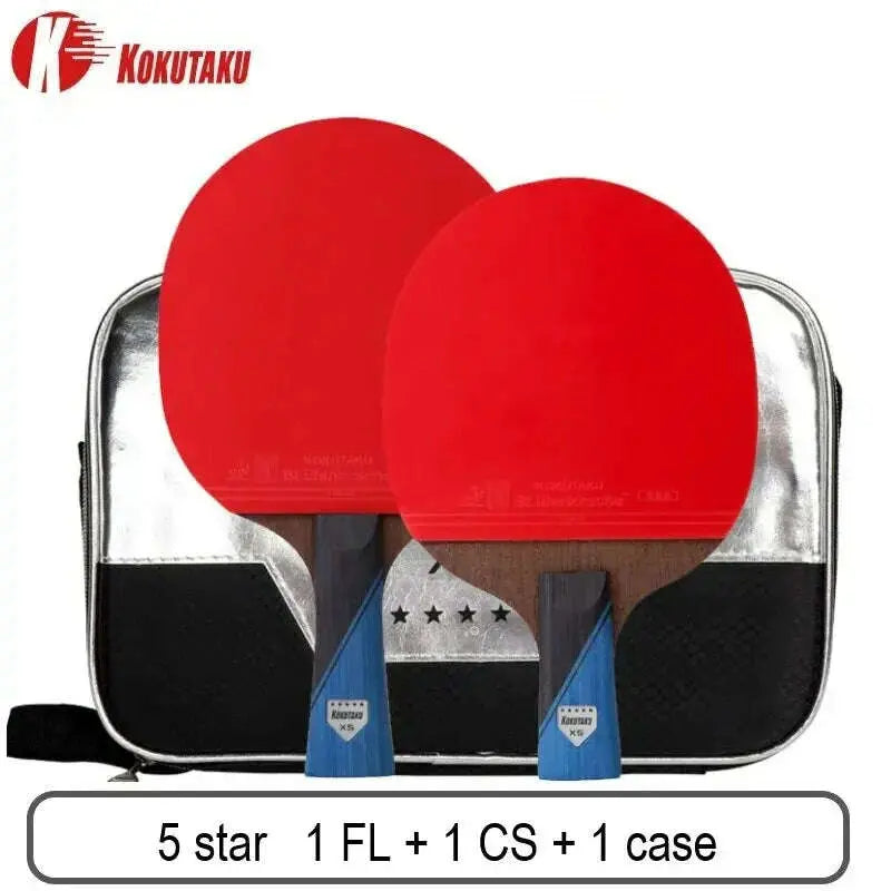KOKUTAKU-ITTF-professional-4-5-6-Star-ping-pong-racket-Carbon-table-tennis-racket-bat-paddle-set-pimples-in-rubber-with-bag-GreatEagleInc-334779291
