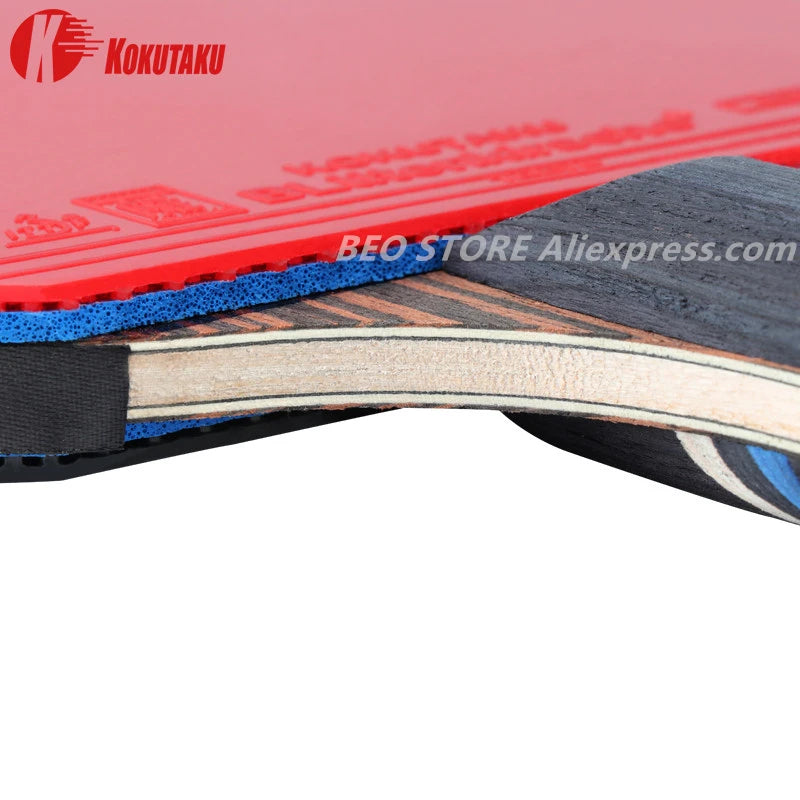 KOKUTAKU Racket 4/5/6 Star Carbon Table Tennis Racket ITTF Professional KOKUTAKU Ping Pong Bat Paddle