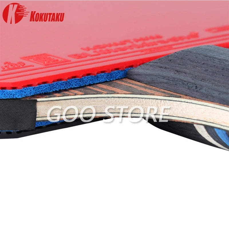 KOKUTAKU Racket 4/5/6 Star Carbon Table Tennis Racket ITTF Professional KOKUTAKU Ping Pong Bat Paddle