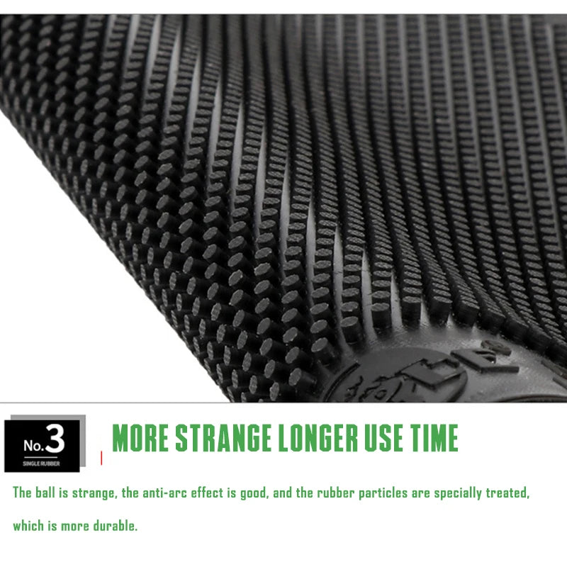 KOKUTAKU TUPLE 911 Table tennis Rubber Long Pimples OUT OX Without Sponge ITTF Ping Pong Racket Paddle Rubber Anti-arc Anti loop