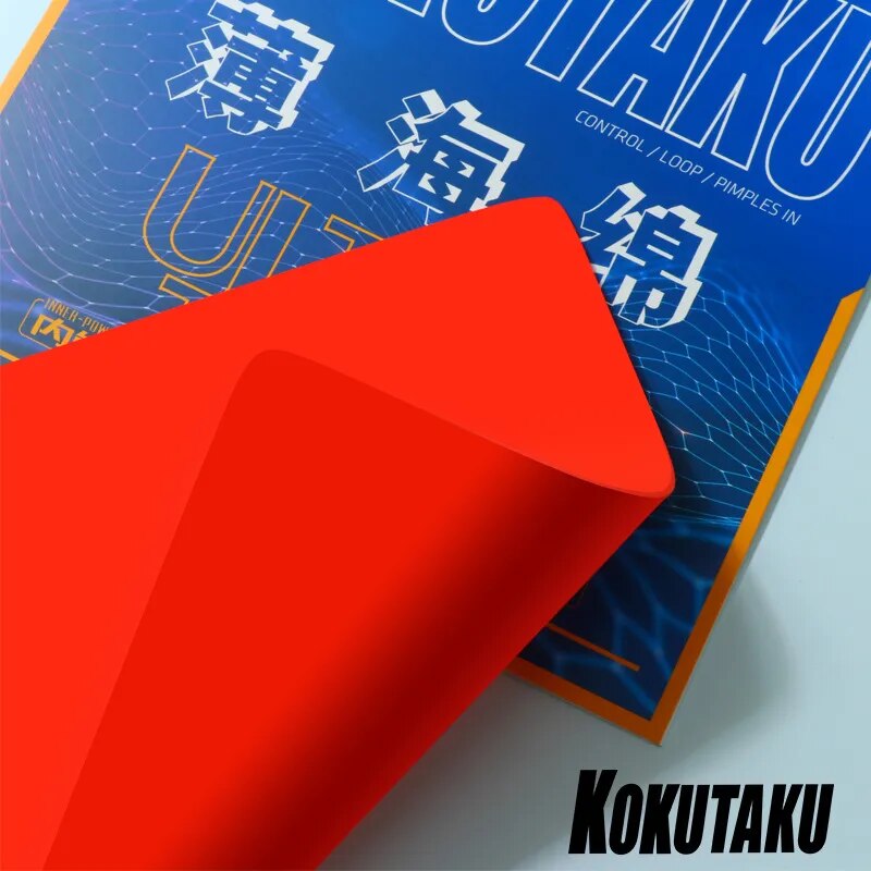 KOKUTAKU Ultra Thin Table Tennis Rubber Sponge BLütenkirsche 0.4mm-1.2mm Japanese Sponge For Ping Pong Rubber Acc Random Color