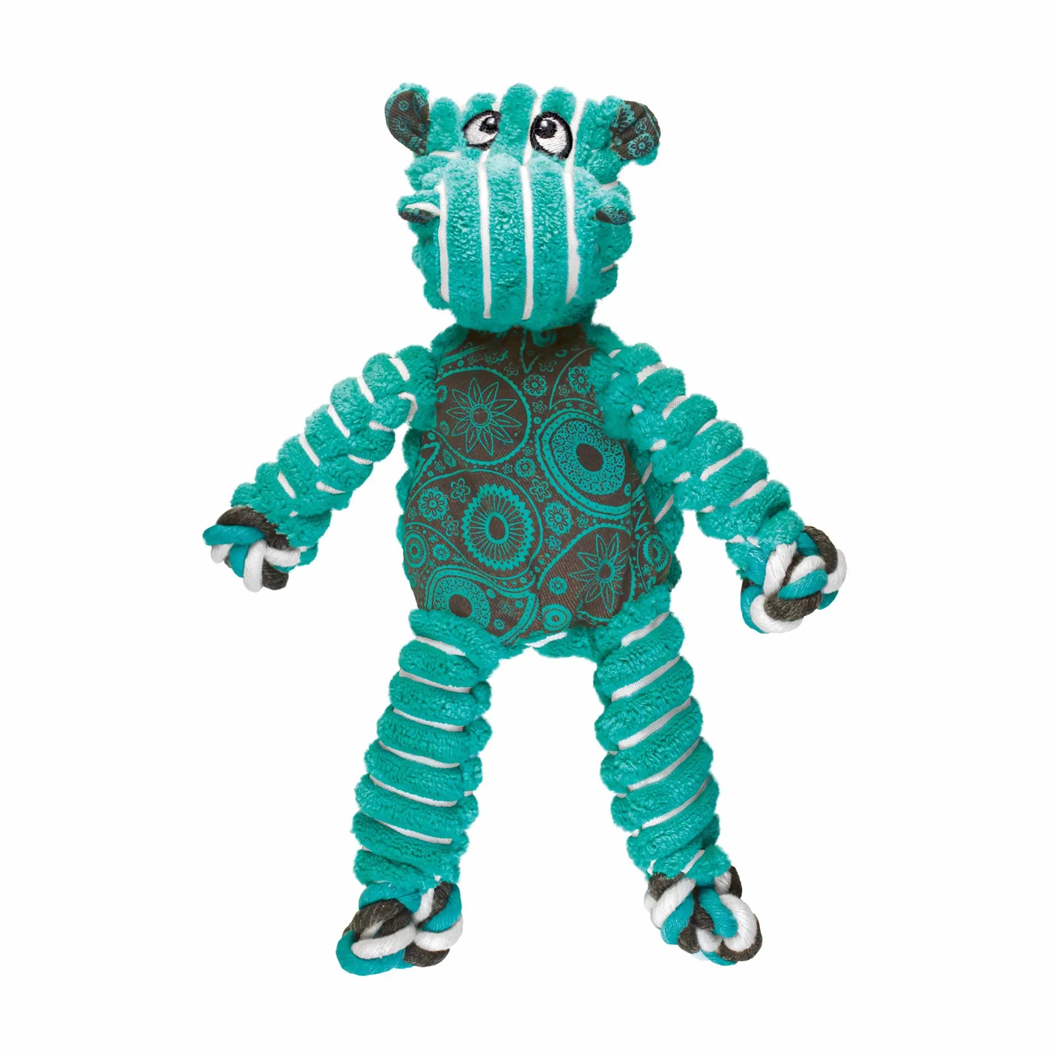 KONG Floppy Knots Hippo Dog Rope Toy KONG