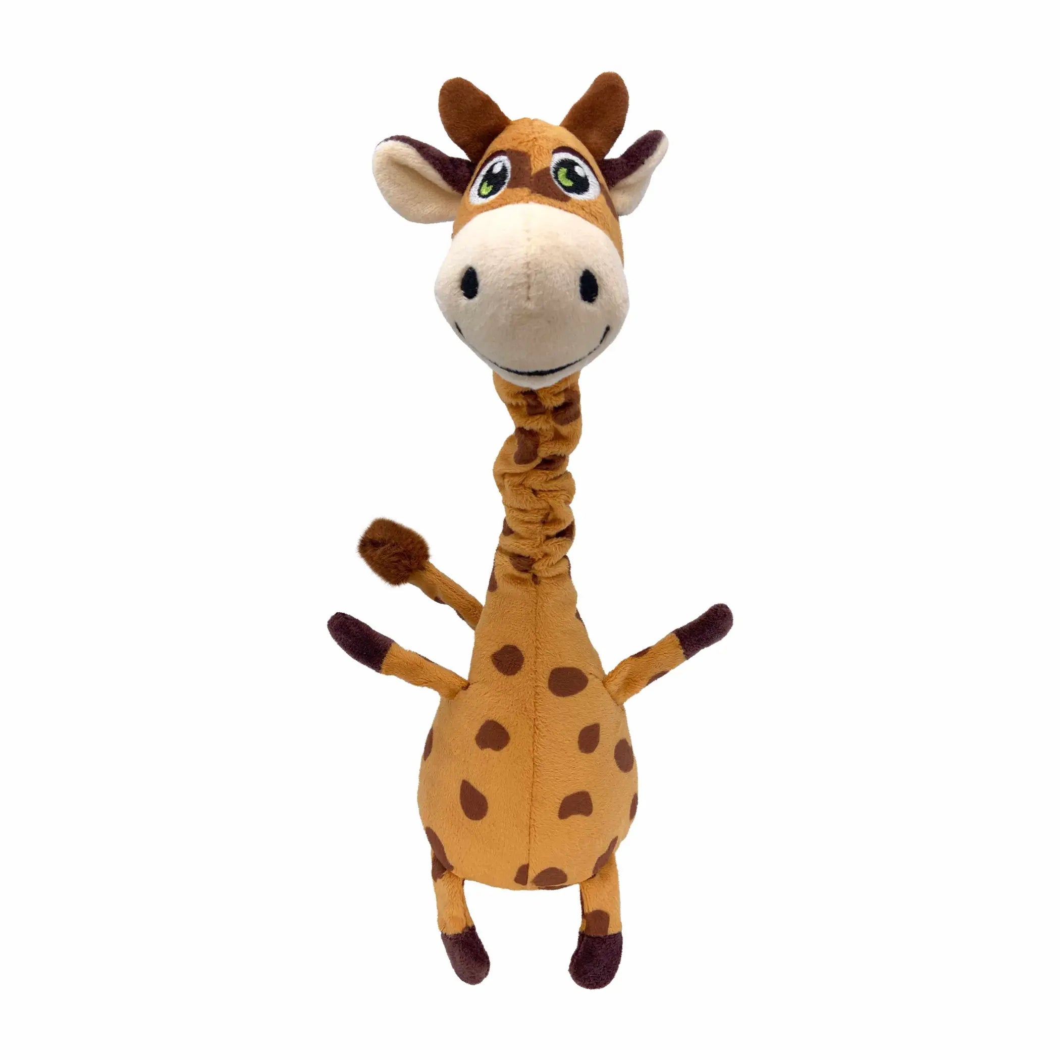 KONG Shakers Bobz Giraffe Dog Plush Toy Medium KONG