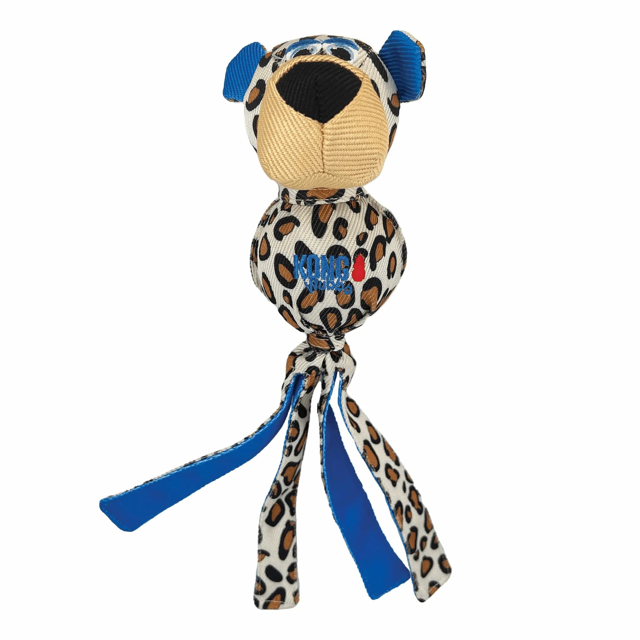KONG® Wubba Zoo Cheetah Dog Tug Toy Large KONG