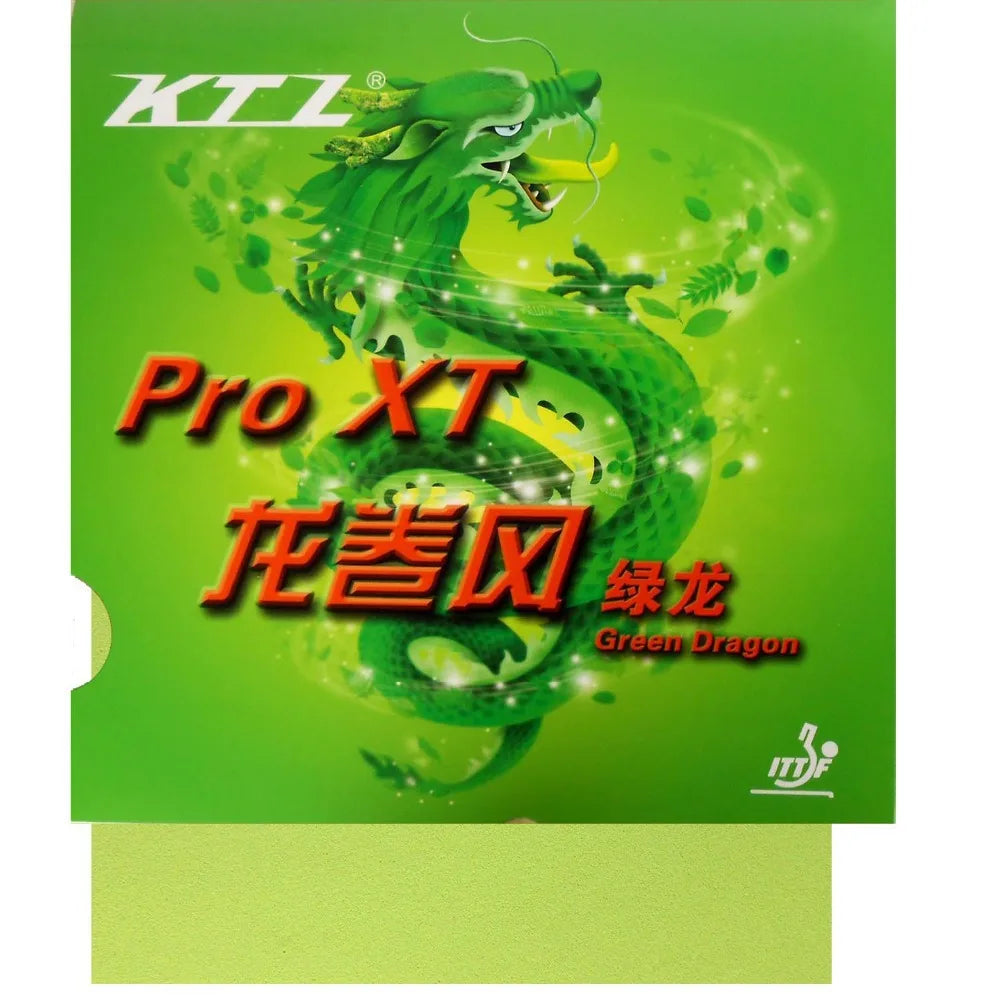 KTL Pro XT Green - Dragon Pips-in Table Tennis PingPong Rubber with Sponge