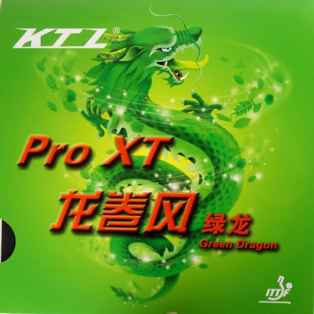 KTL Pro XT Green - Dragon Pips-in Table Tennis PingPong Rubber with Sponge