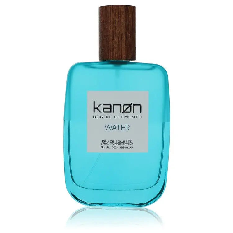 Kanon Nordic Elements Water by Kanon Eau De Toilette Spray (Unisex) 3.4 oz for Men Kanon
