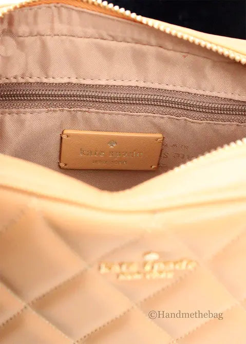Kate Spade Carey Mini Tiramisu Quilted Camera Crossbody Bag JV Deals