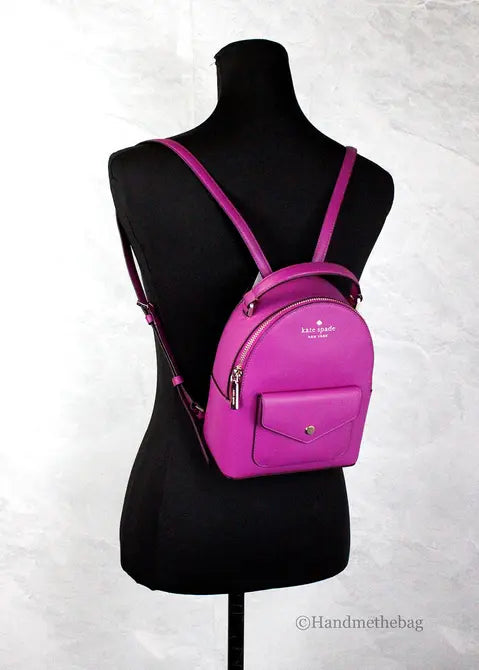 Kate Spade Schuyler Mini Baja Rose PVC Leather Backpack JV Deals