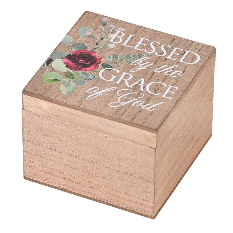 Keepsake Box Blessed By The Grace Of 4x4 Dicksons Inc
