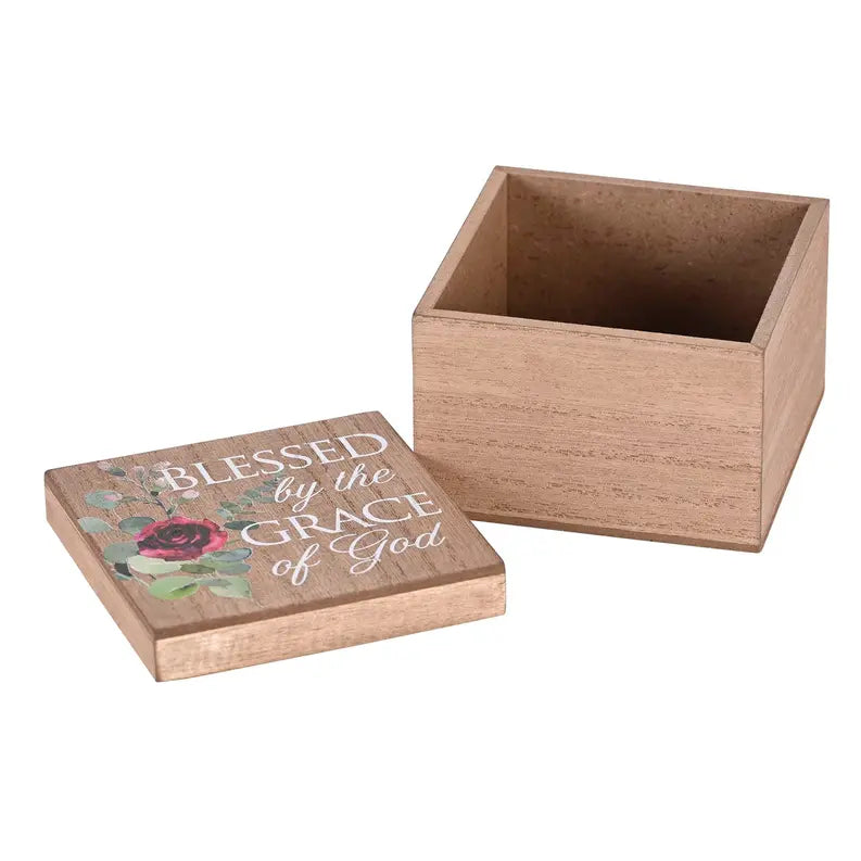Keepsake Box Blessed By The Grace Of 4x4 Dicksons Inc
