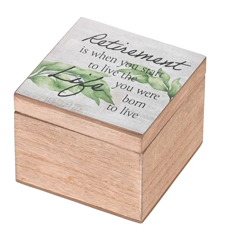 Keepsake Box Retirement Is When You 4x4 Dicksons Inc