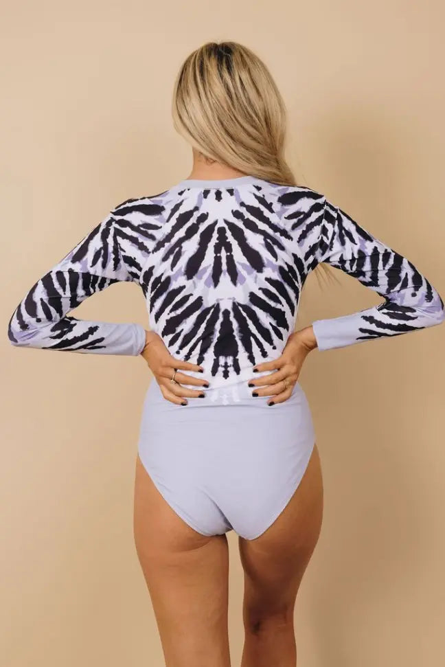 Key West Long Sleeve Swimsuit Stay Warm in Style