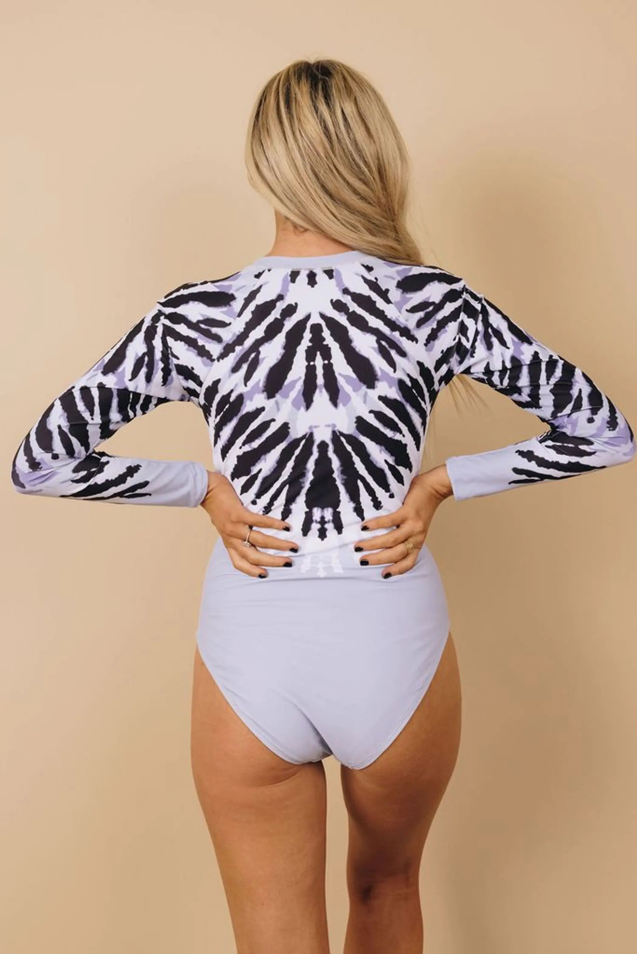 Key West Long Sleeve Swimsuit Stay Warm in Style