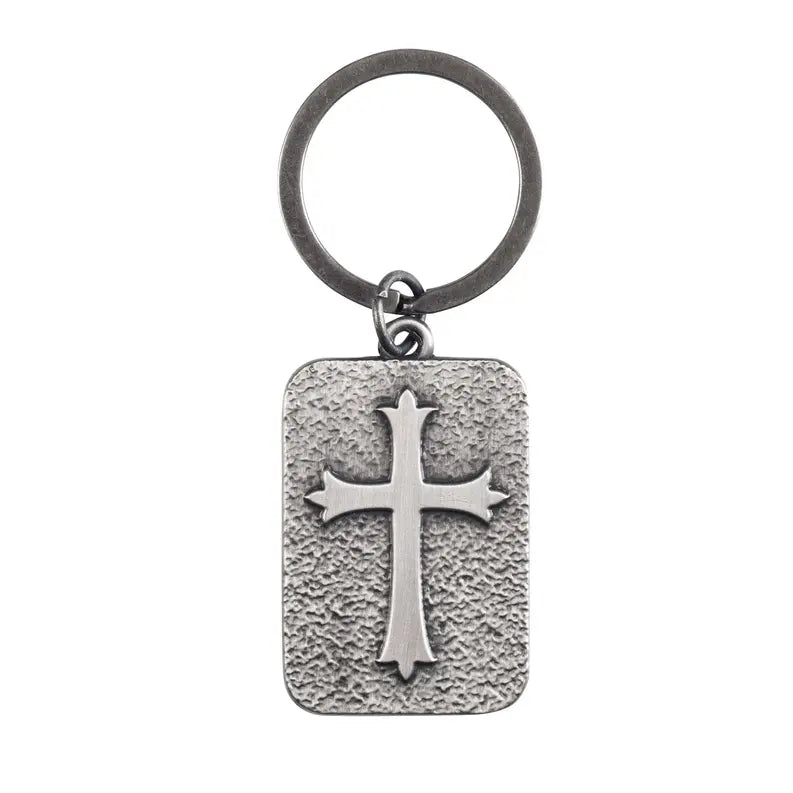 Keyring Cross I Can Do All Things Dicksons Inc