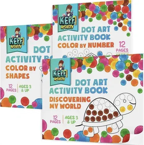 Kids Dot Art Activity Book Keff Creations