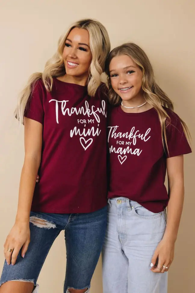 Kids - Mama + Mini Tee Stay Warm in Style