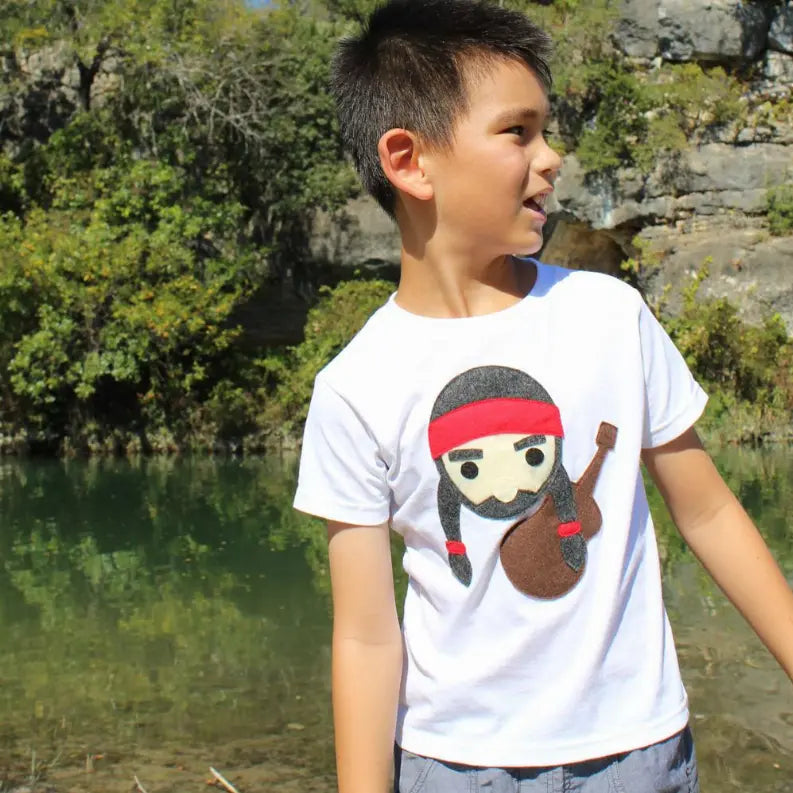 Kids T-shirt - Willie the Music Man Mi Cielo