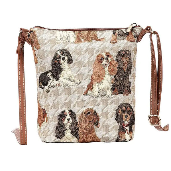 King Charles Cavalier Spaniel Sling Bag Purse Crossbody Signare USA