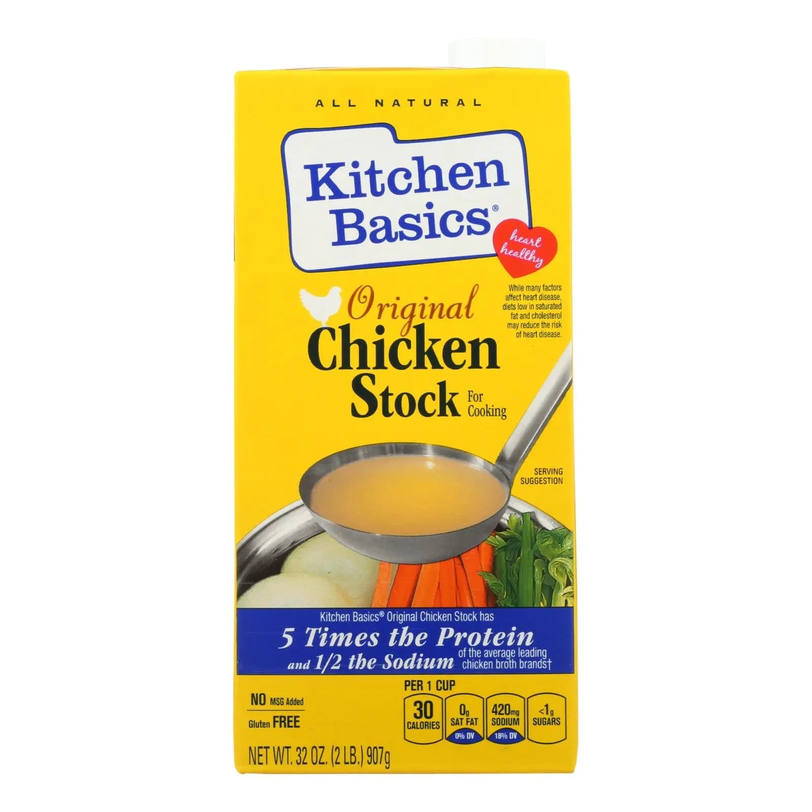 Kitchen Basics Chicken Stock - Case Of 12 - 32 Fl Oz. Kitchen Basics