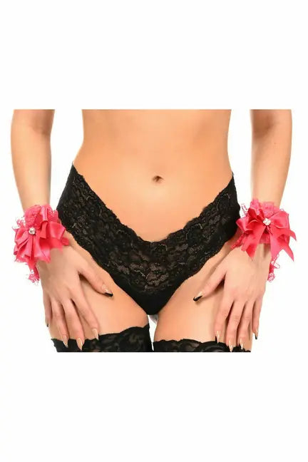 Kitten Collection Lace Wristlets Daisy Corsets