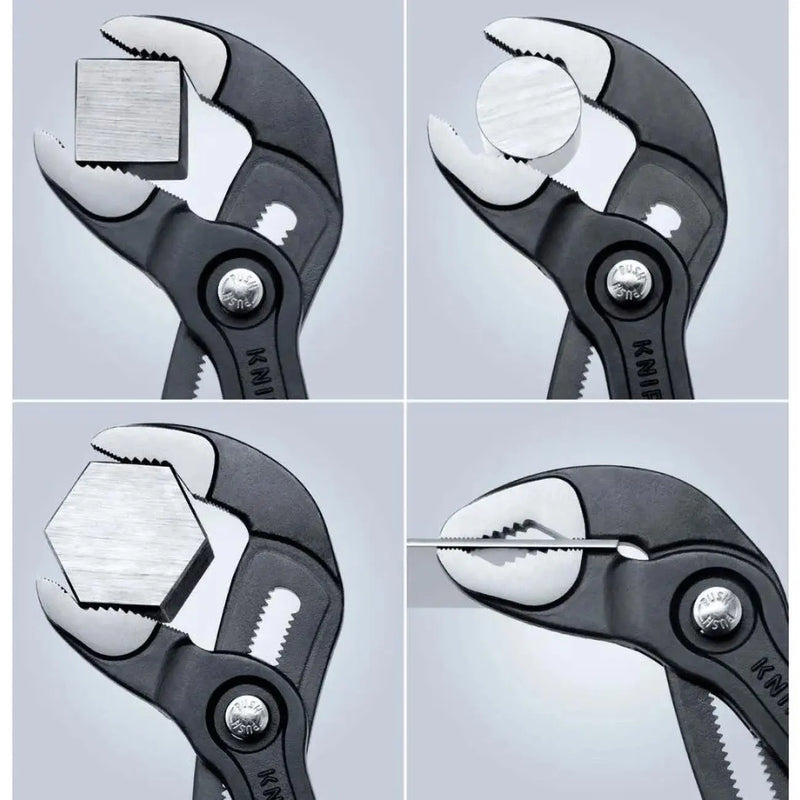 Knipex Cobra Water Pump Plier Set: 7-1/4" 10" & 12" (3 Piece Set) Knipex