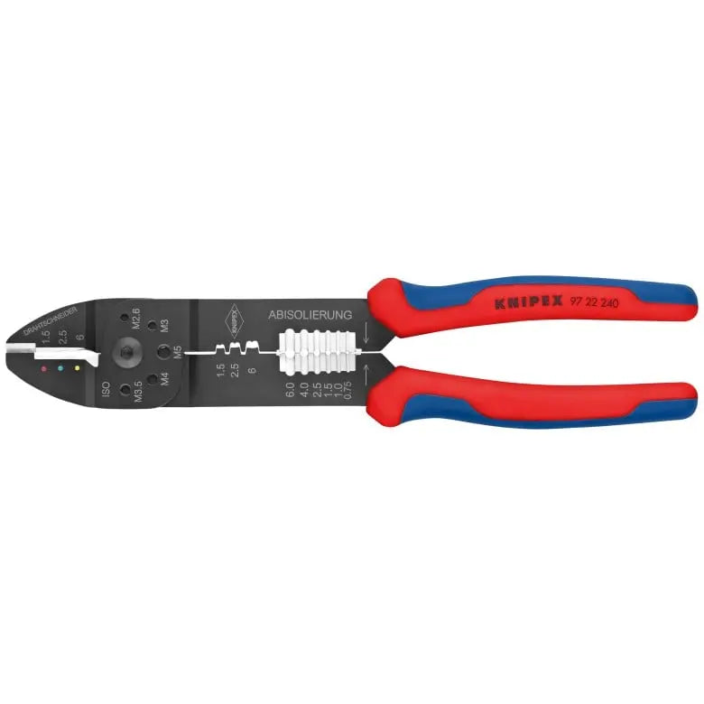Knipex High Leverage Crimping Pliers/wire Strippers (9-1/2") Knipex