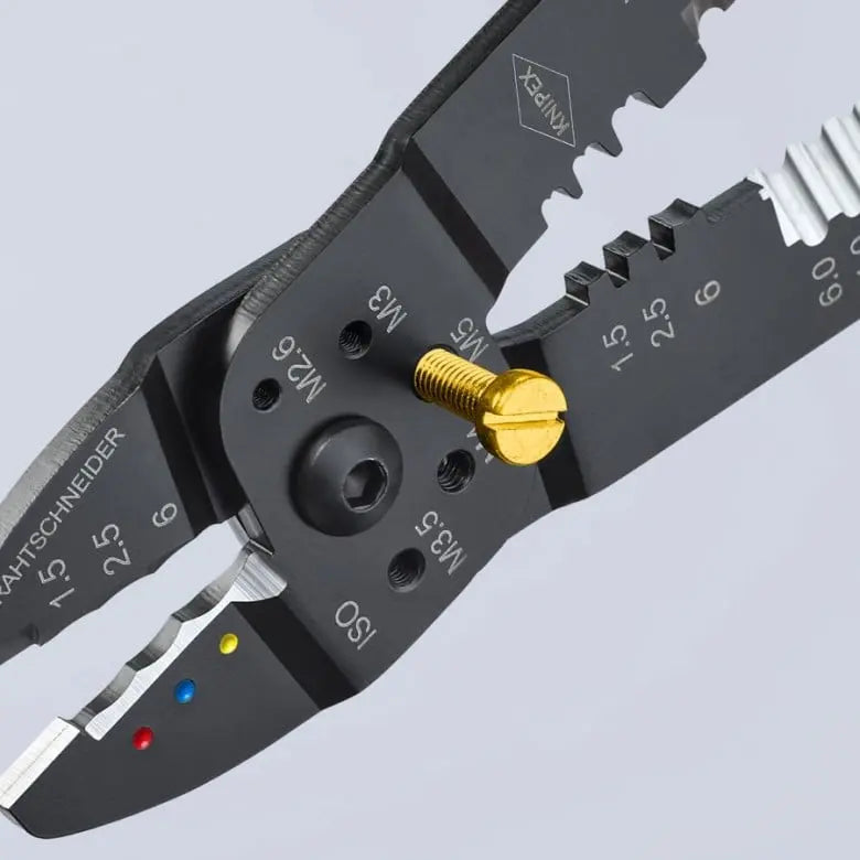 Knipex High Leverage Crimping Pliers/wire Strippers (9-1/2") Knipex