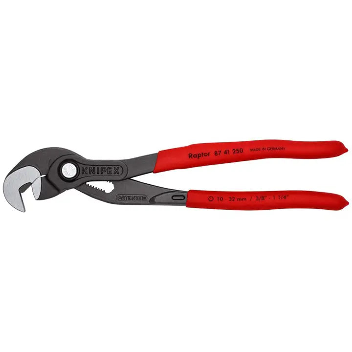 Knipex Raptor Pliers With Push-button Adjustment (10") Knipex