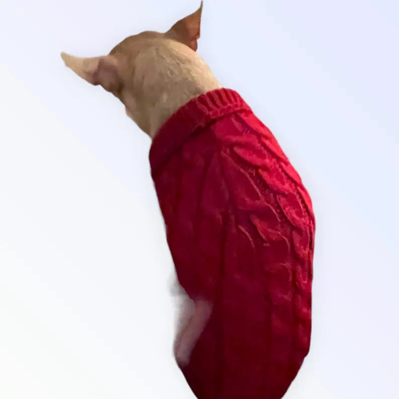 Knit Turtleneck Dog Sweater Bark Fifth Avenue