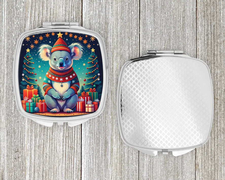 Koala Christmas Compact Mirror Caroline's Treasures