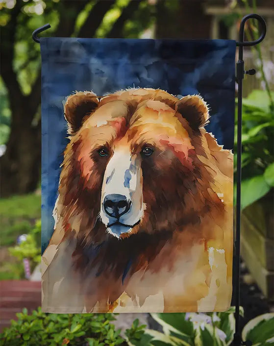 Kodiak Bear Garden Flag Caroline's Treasures