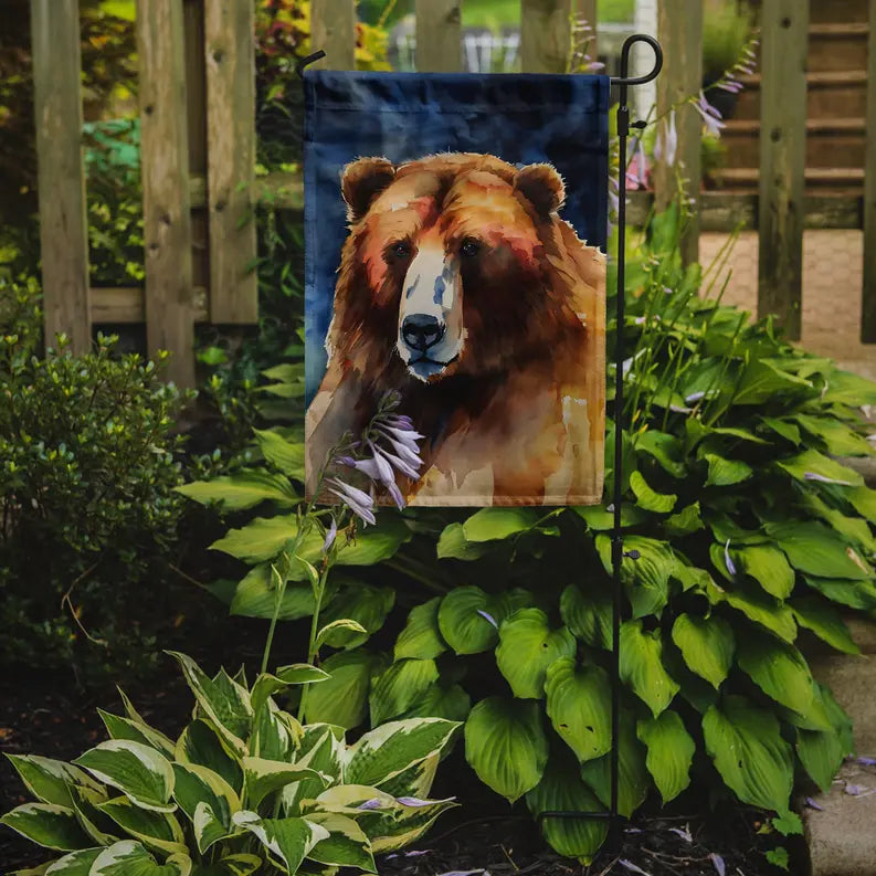 Kodiak Bear Garden Flag Caroline's Treasures