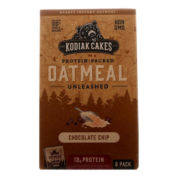 Kodiak Cakes - Oatmeal Choc Chip Packets - Cs Of 6-6/1.76oz Kodiak Cakes