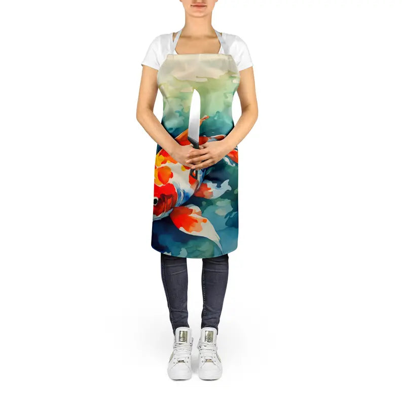 Koi Fish Apron Caroline's Treasures