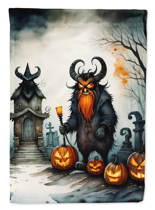 Krampus The Christmas Demon Spooky Halloween Garden Flag Caroline's Treasures