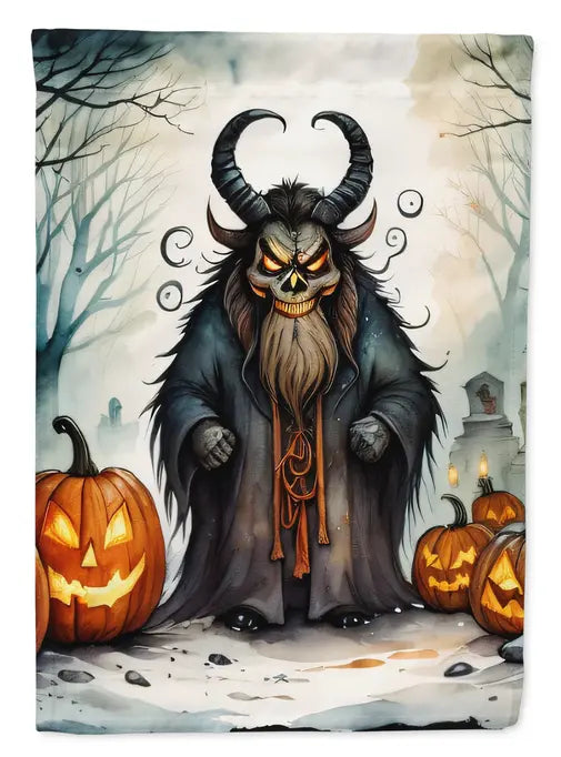 Krampus The Christmas Demon Spooky Halloween Garden Flag Caroline's Treasures