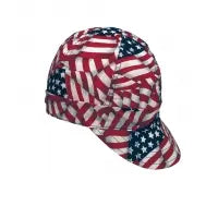 Kromer USA Flag Style Welder Cap, Cotton MUTUAL INDUSTRIES INC.