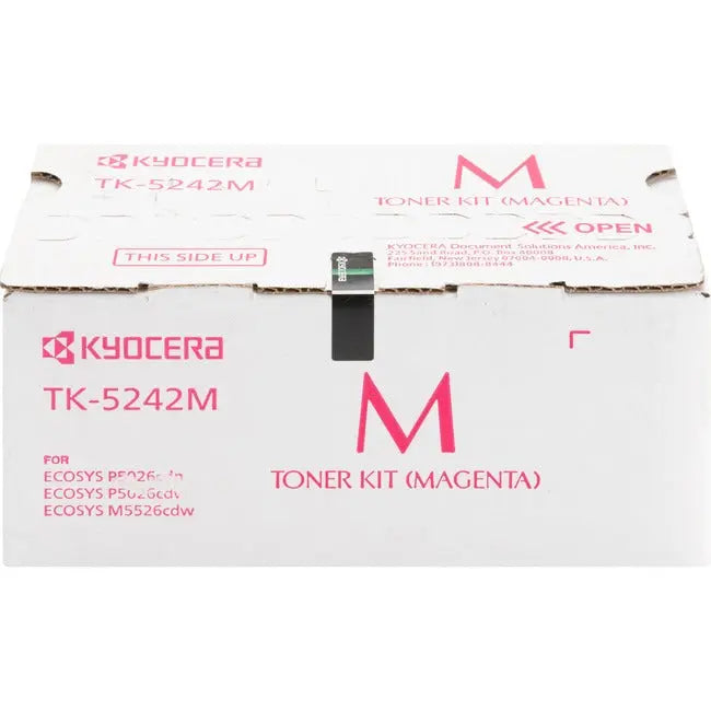 Kyocera-strategic Kyocera Tk-5242m Magenta Toner Cartridge For Use In Ecosys M5526cdw P5026cdw Est Kyocera-strategic