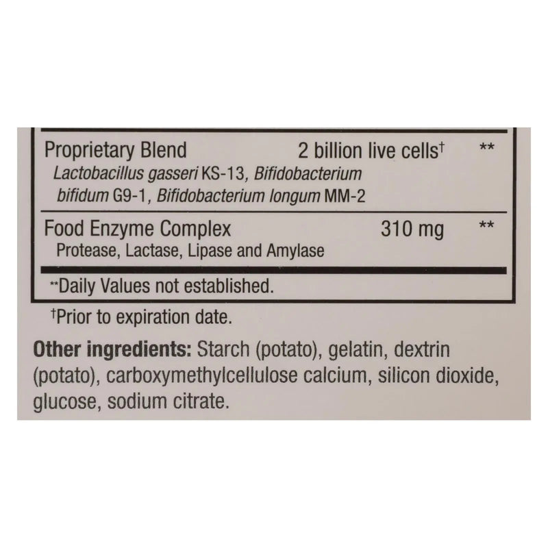 Kyolic - Kyo-dophilus With Enzymes Digestion - 60 Capsules Kyolic