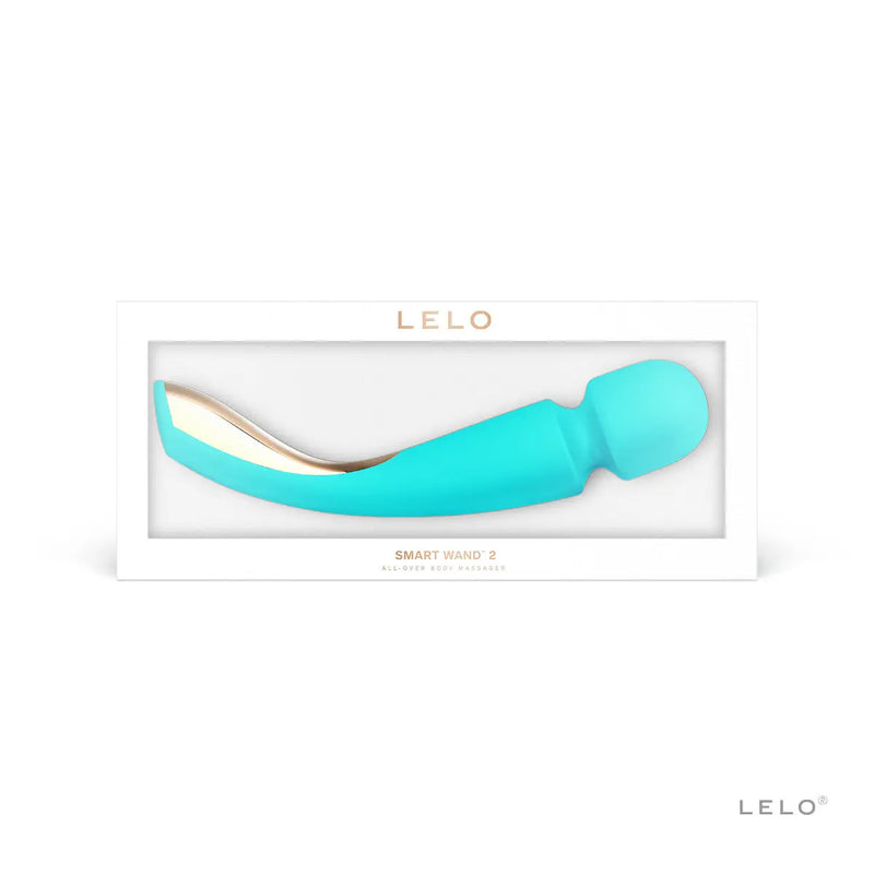 LELO Smart Wand 2 Large - Aqua - GreatEagleInc